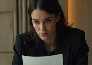 Actor preparing for an audition